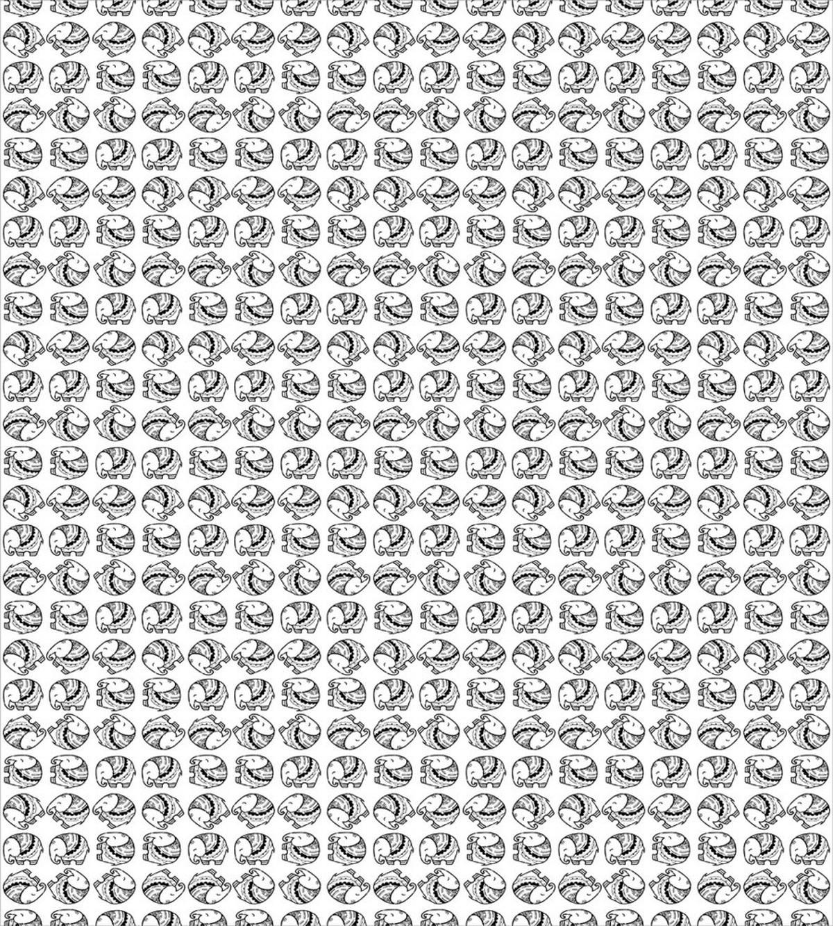 Ethnic Lovely Happy Animal — Pattern