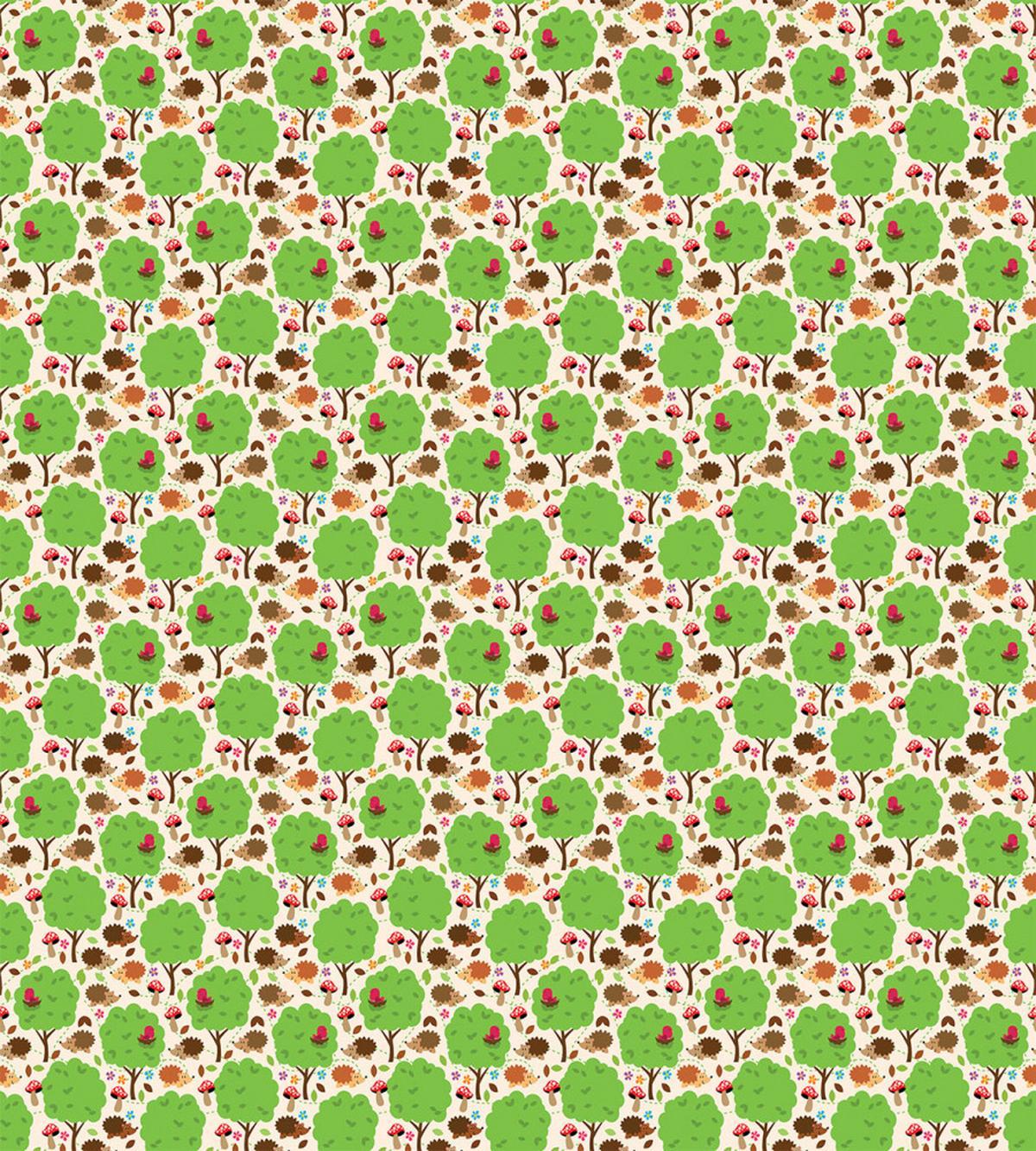 Hedgehogs and Trees — Pattern