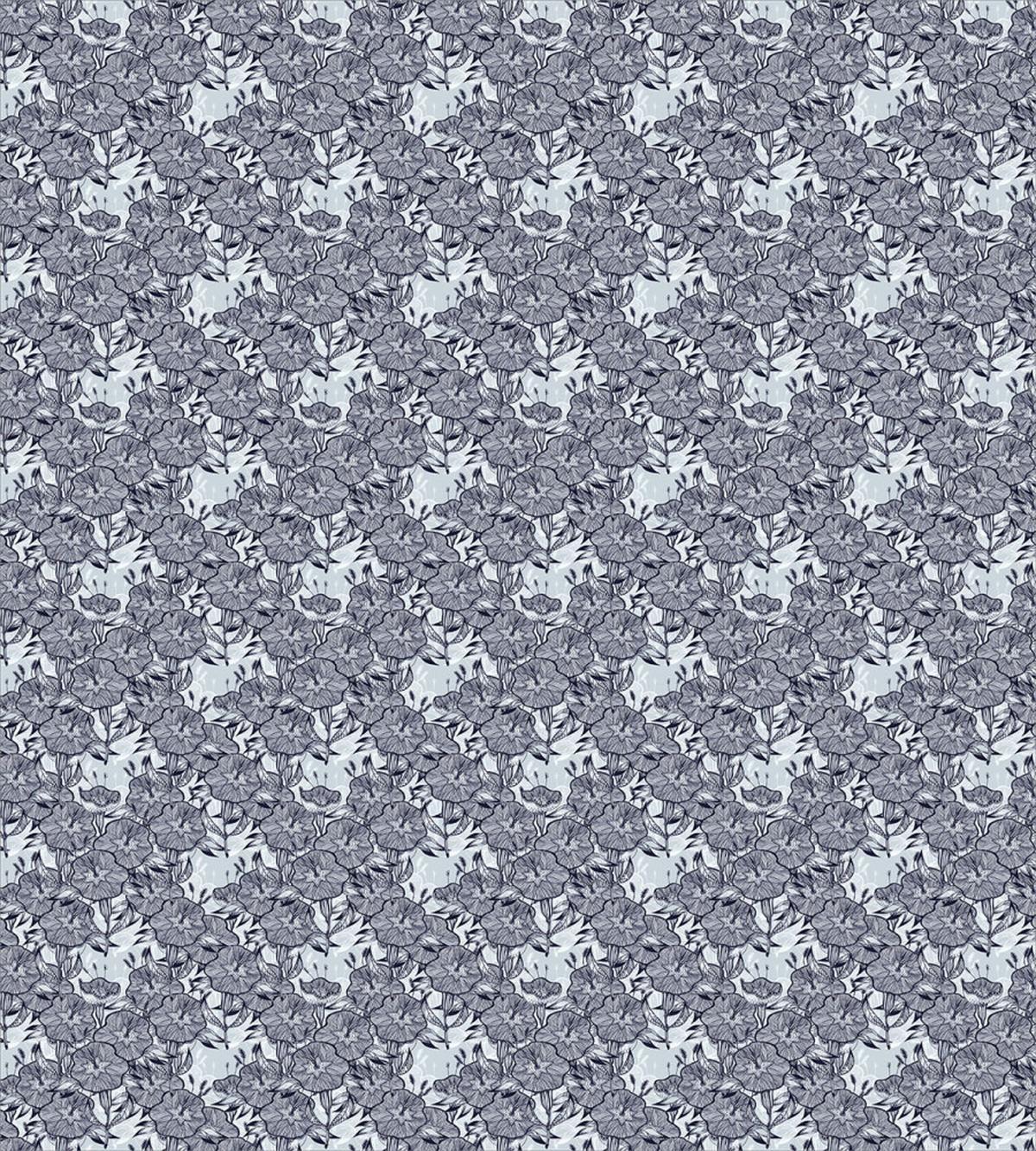 Detailed Bindweed Flowers — Pattern