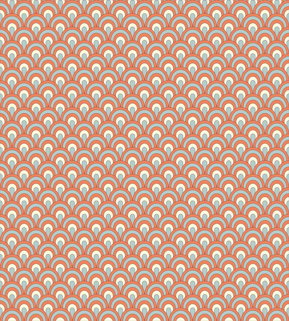 Curvy Waves Overlapping — Pattern