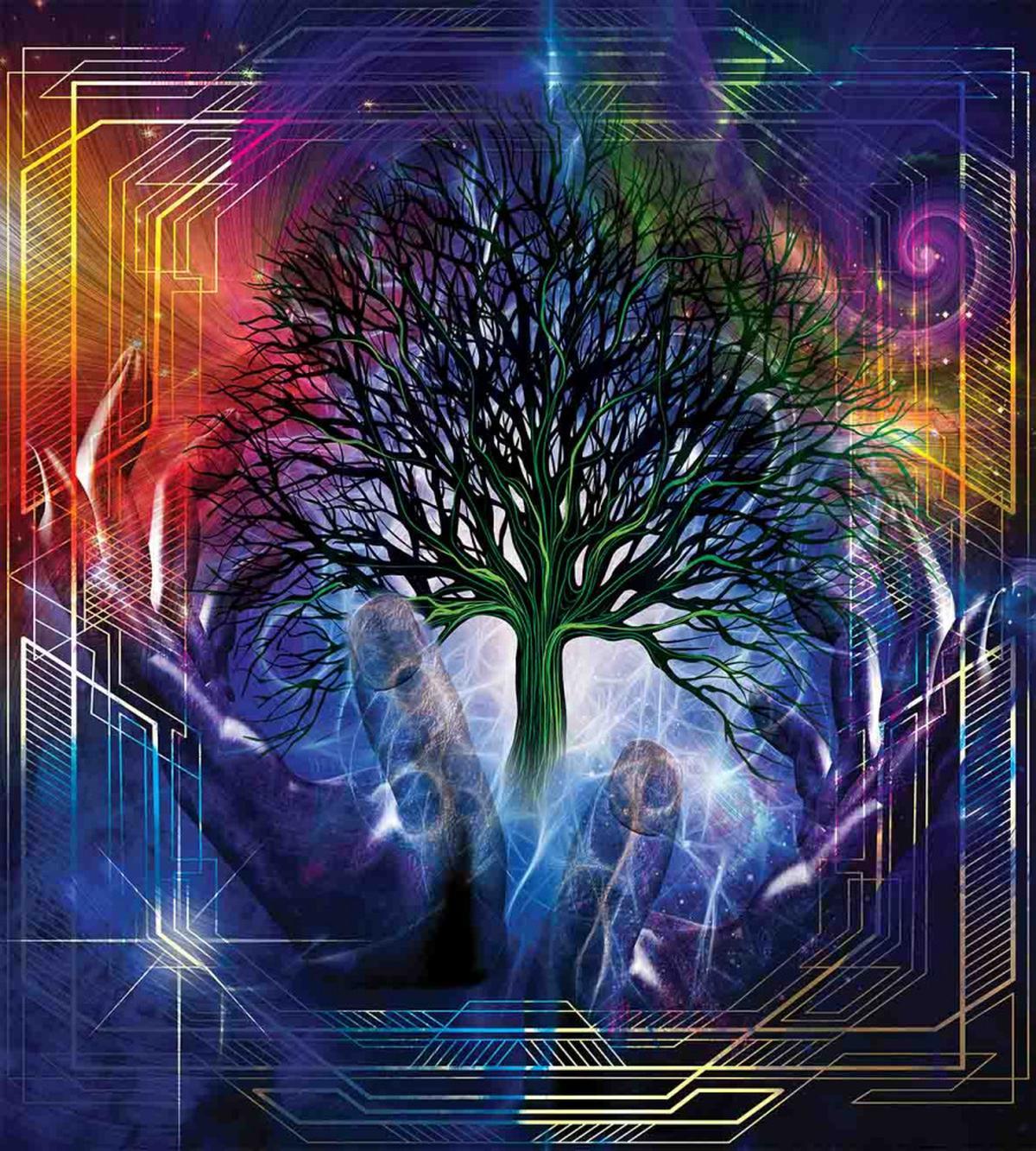 Leafless Tree Hippie — Pattern