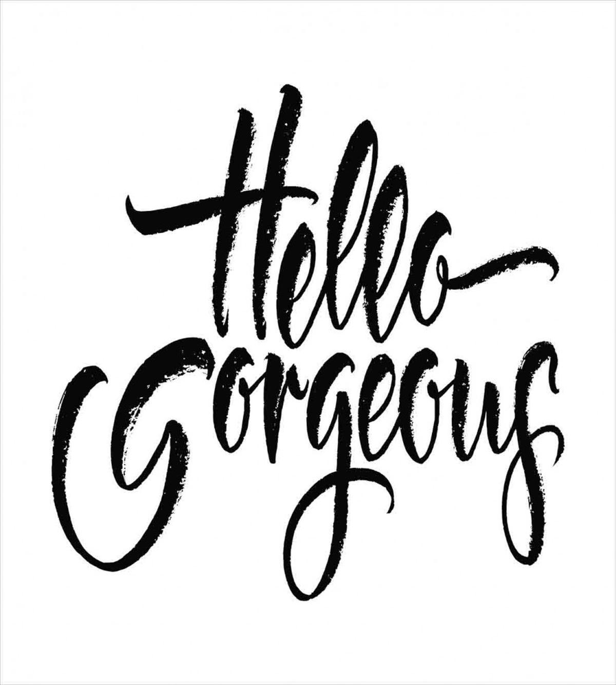 Brush Lettering — Pattern