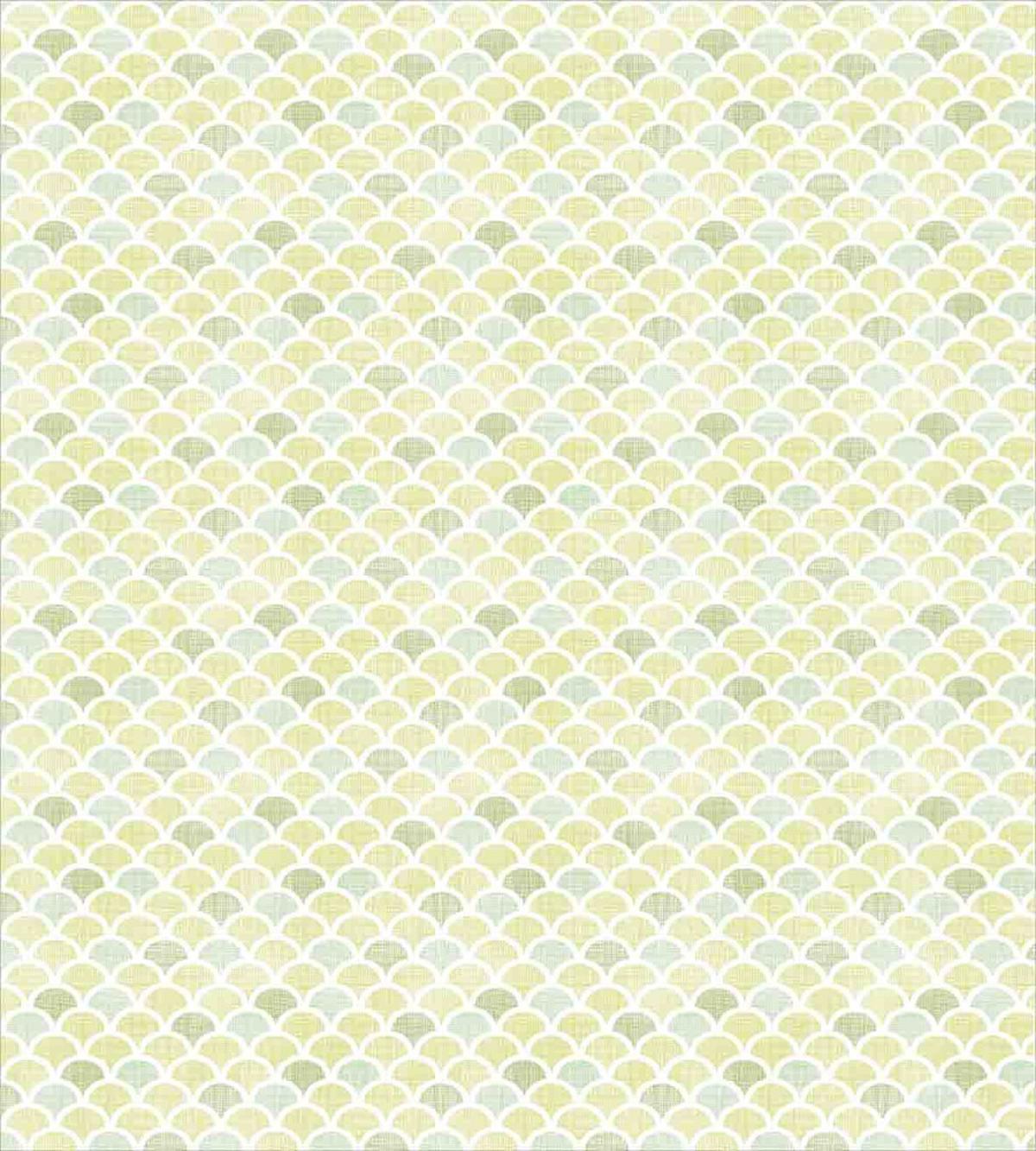 Green Mesh Curves — Pattern
