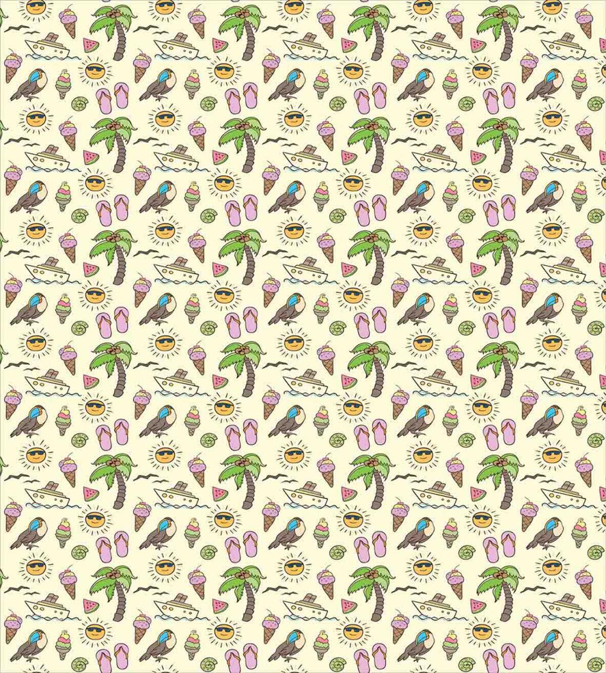 Ice Cream and Toucan — Pattern