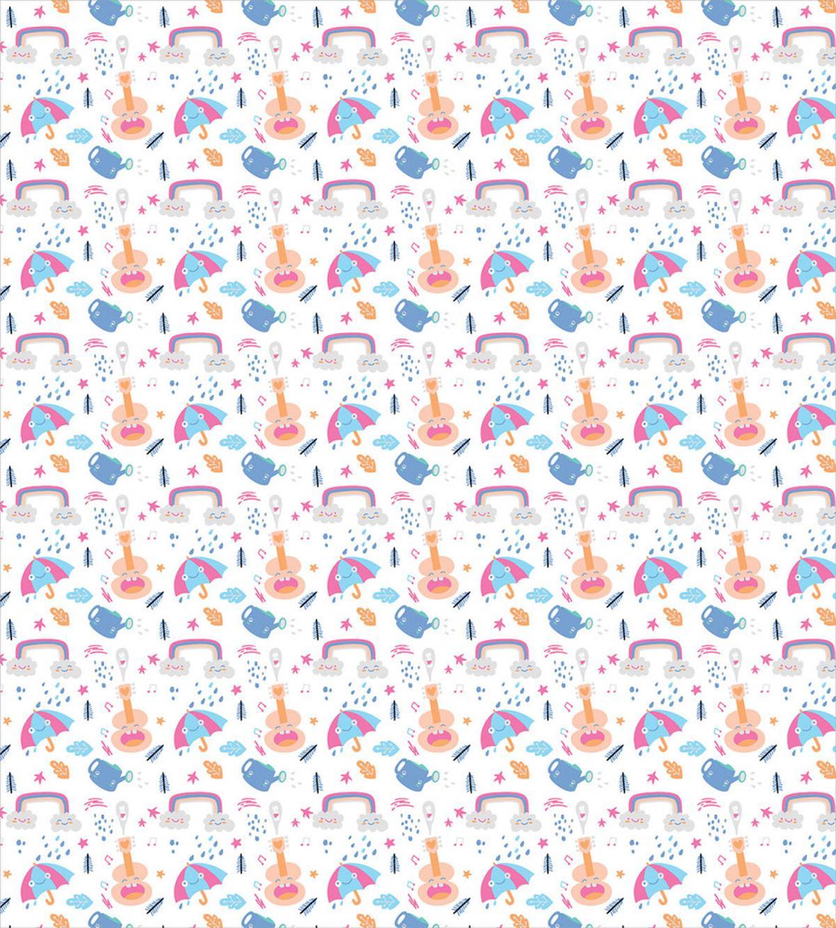 Colorful Funny Various Items — Pattern