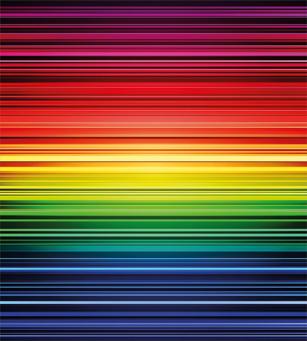 Rainbow Stripes Neon — Pattern