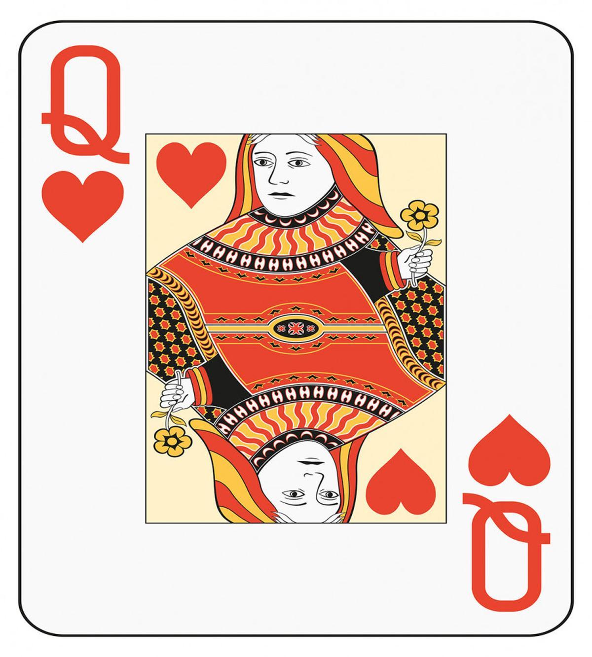Playing Poker Card Deck — Pattern