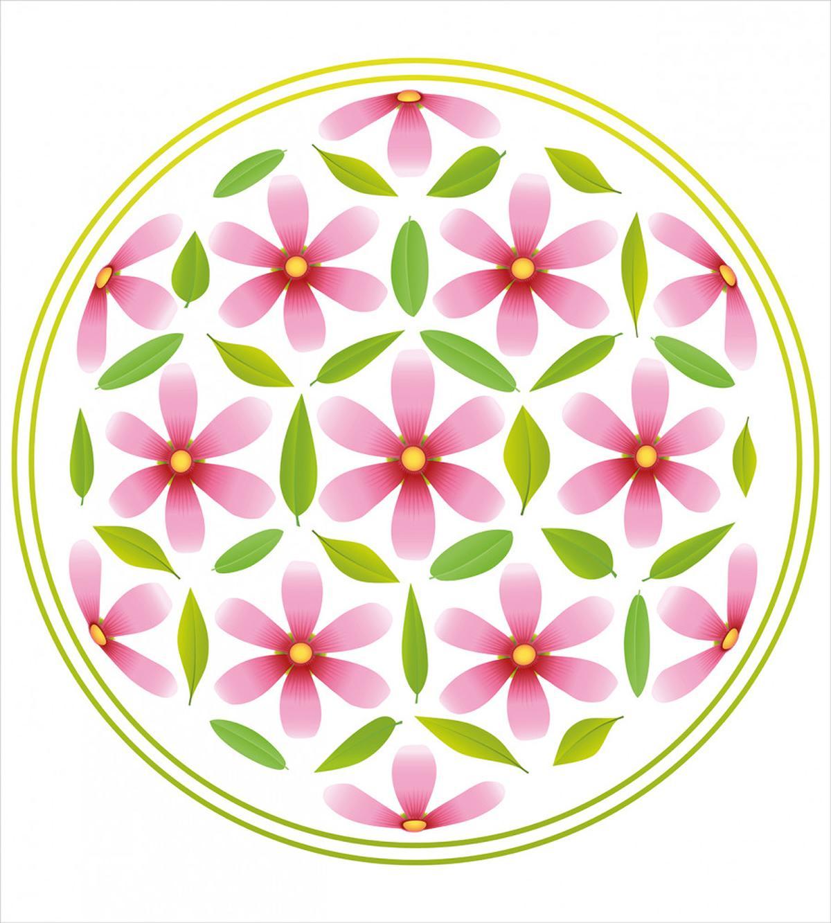 Circle Cosmos Beauty — Pattern