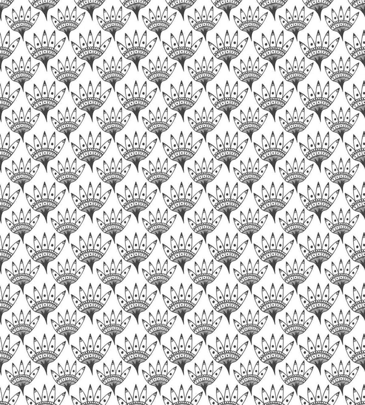 Tiribal Greyscale Pattern — Pattern
