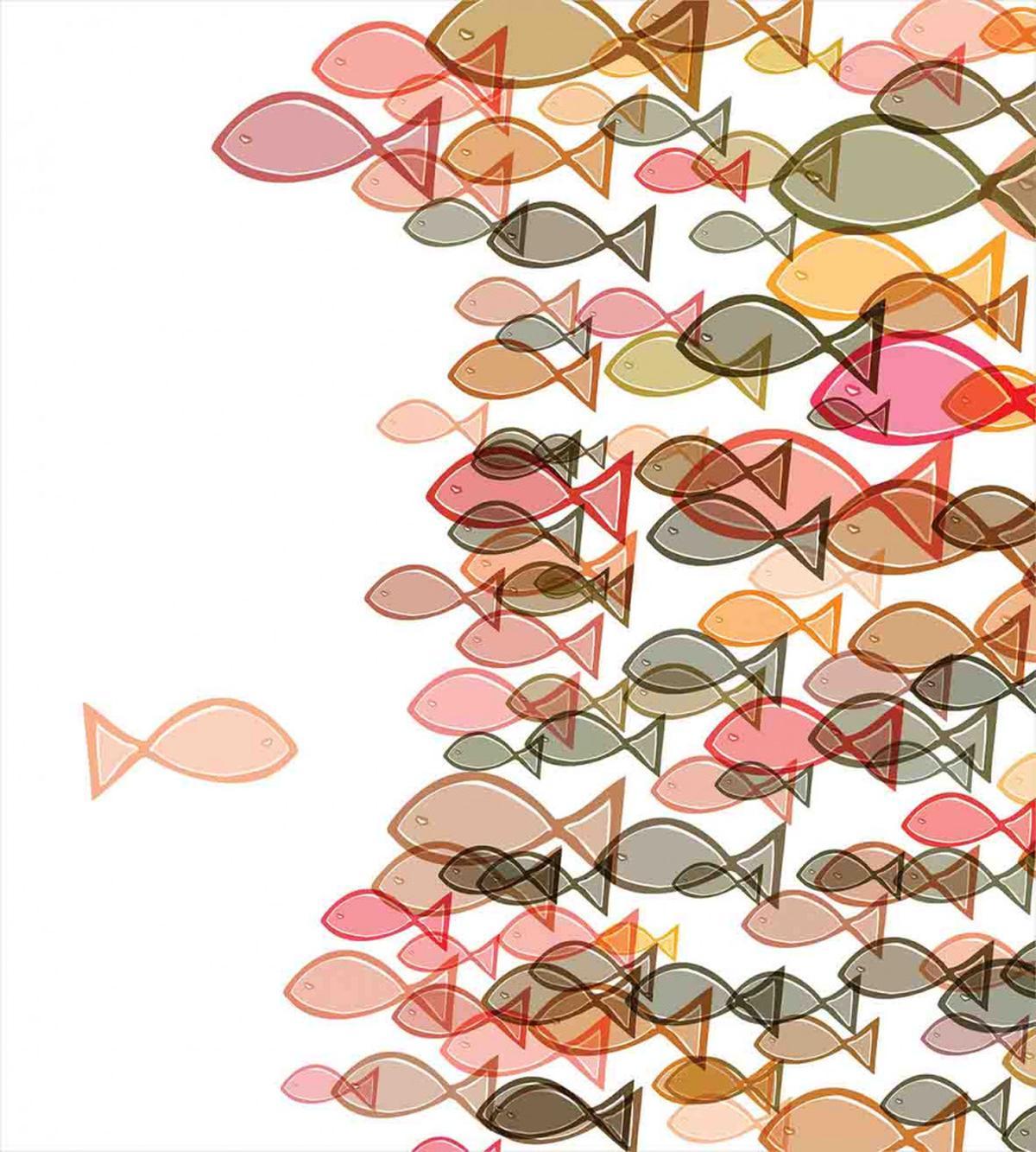 Flock Facing Others — Pattern