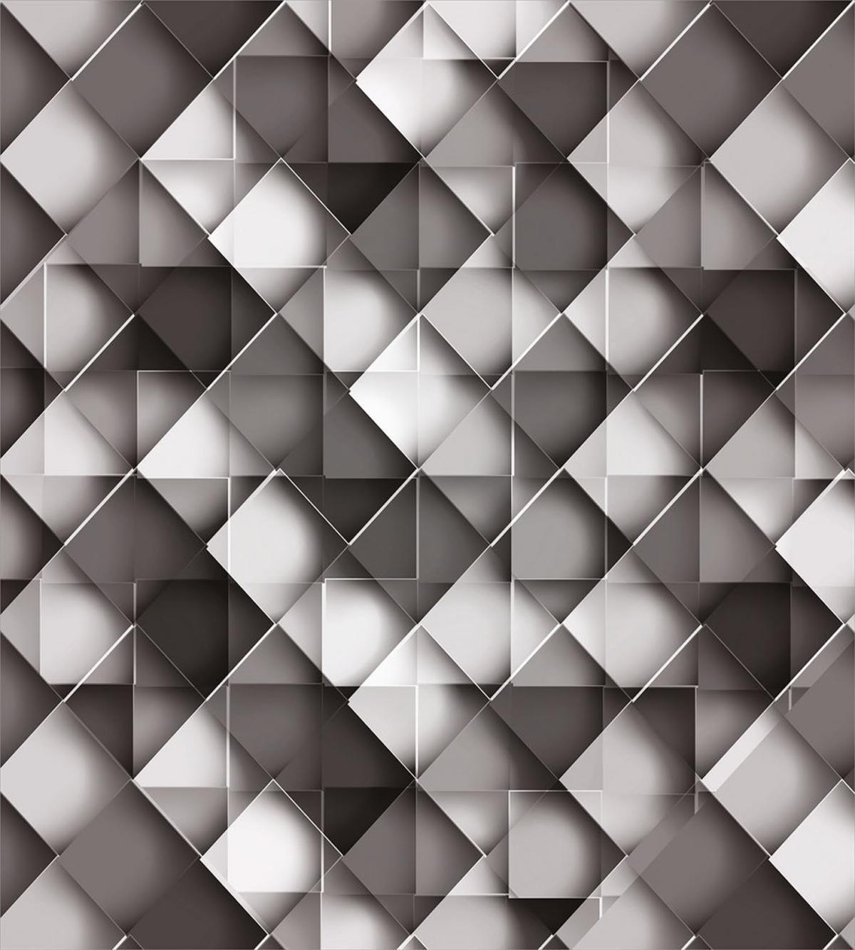 Grey Ombre Squares — Pattern