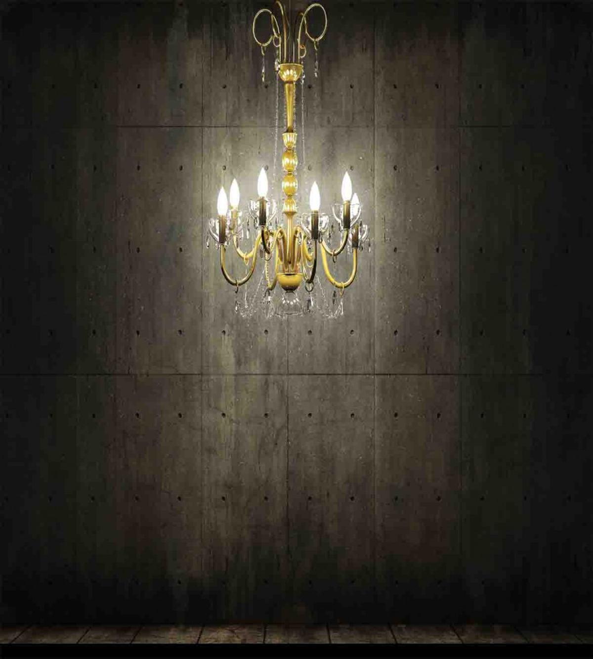 Classic Dark Chandelier — Pattern