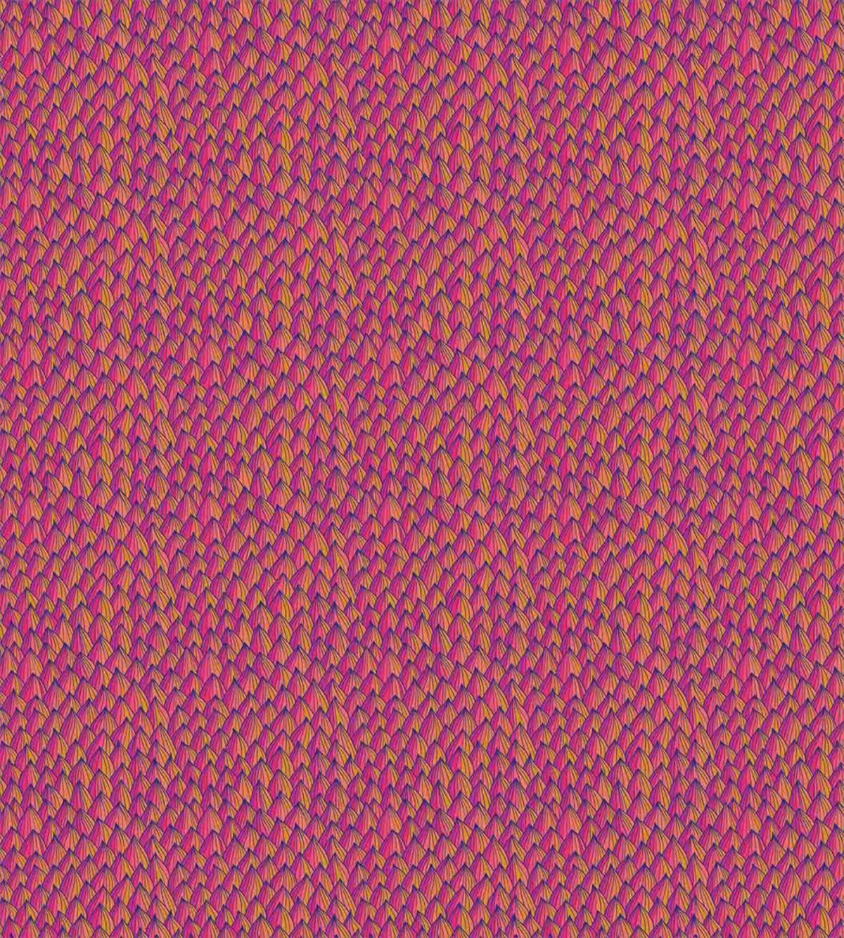 Fish Scale Style Waves — Pattern