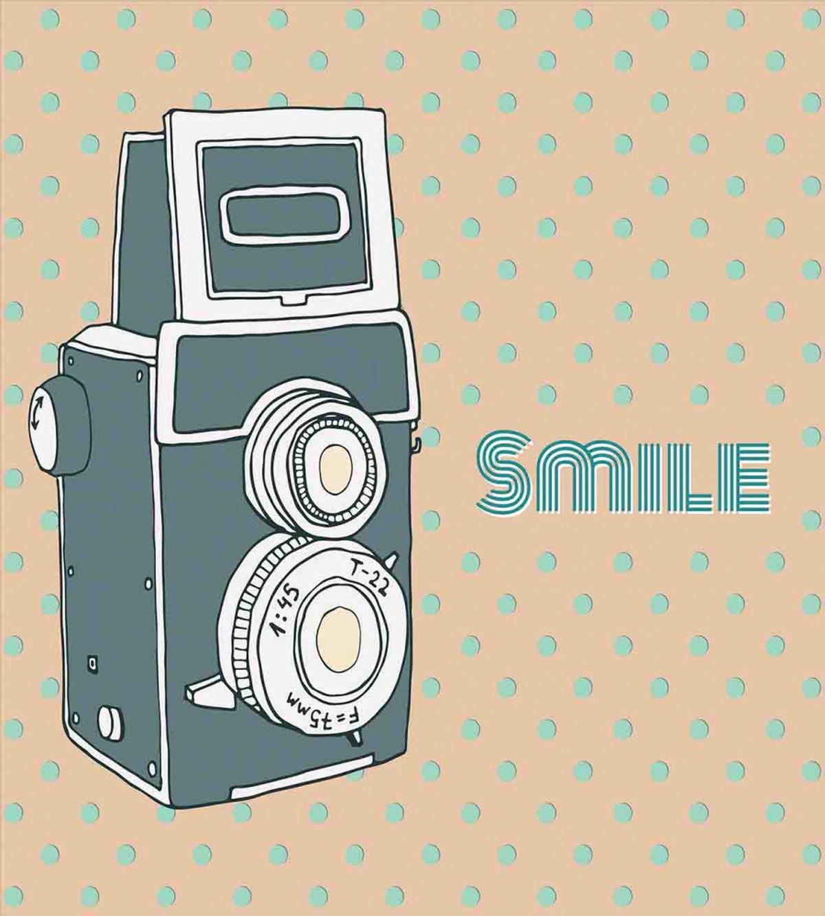 Nostalgic Smile Calligraphy — Pattern