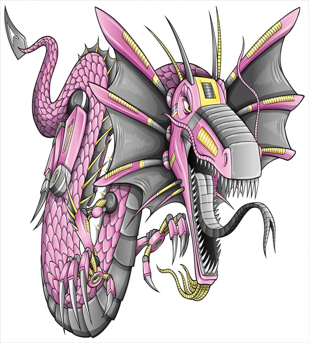 Digital Robotic Cyborg — Pattern