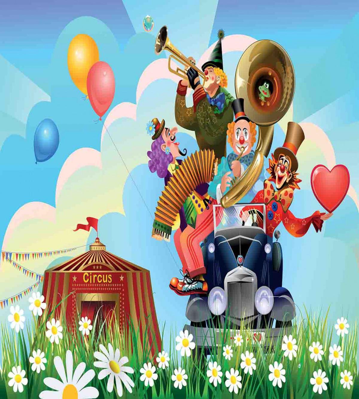 Vintage Car Circus — Pattern