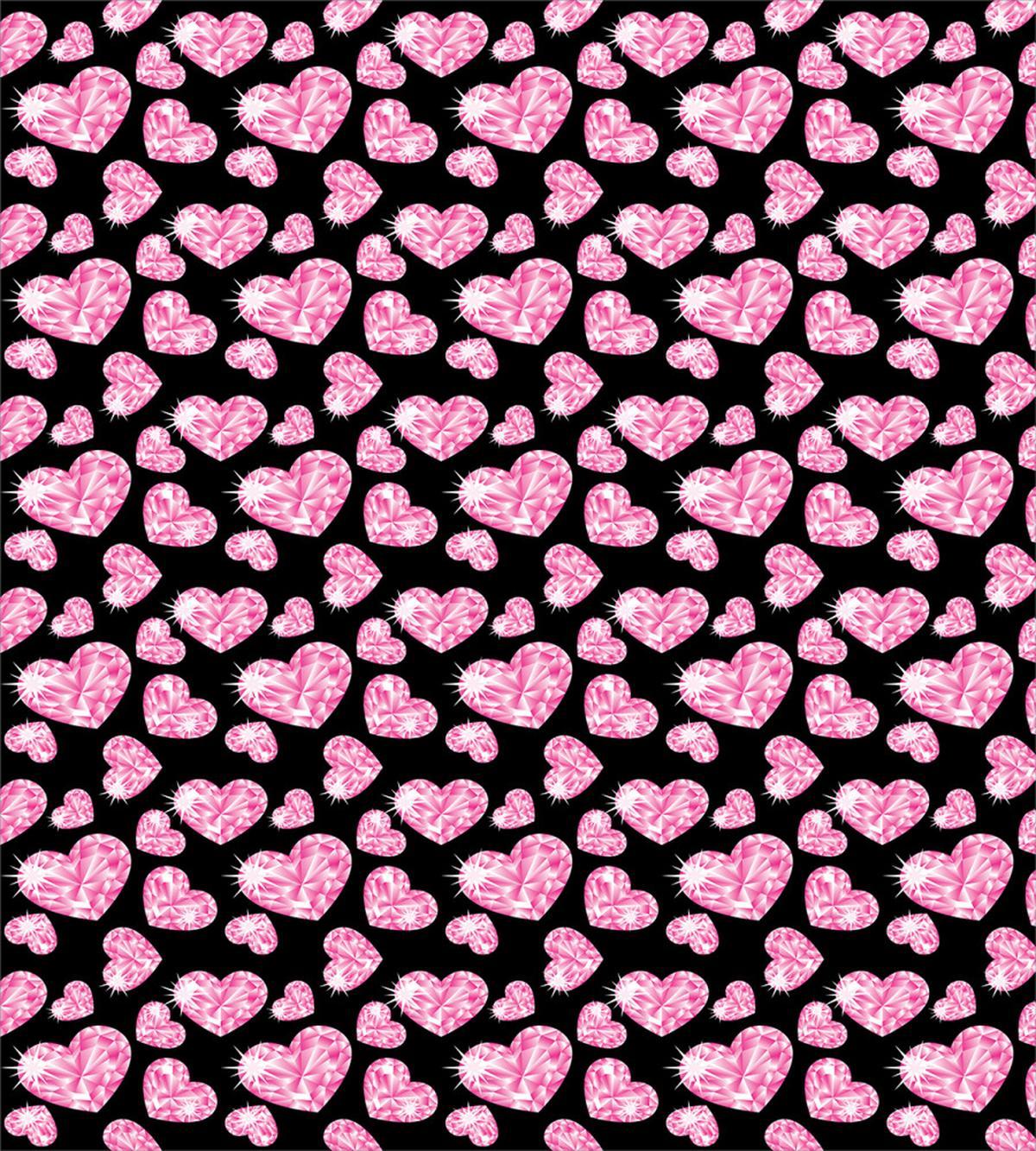 Romatic Heart Shapes — Pattern