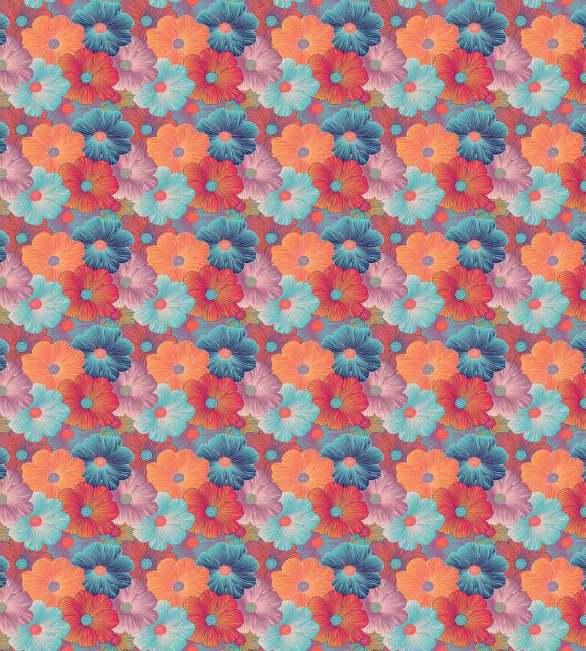 Overlapped Flower Petals — Pattern