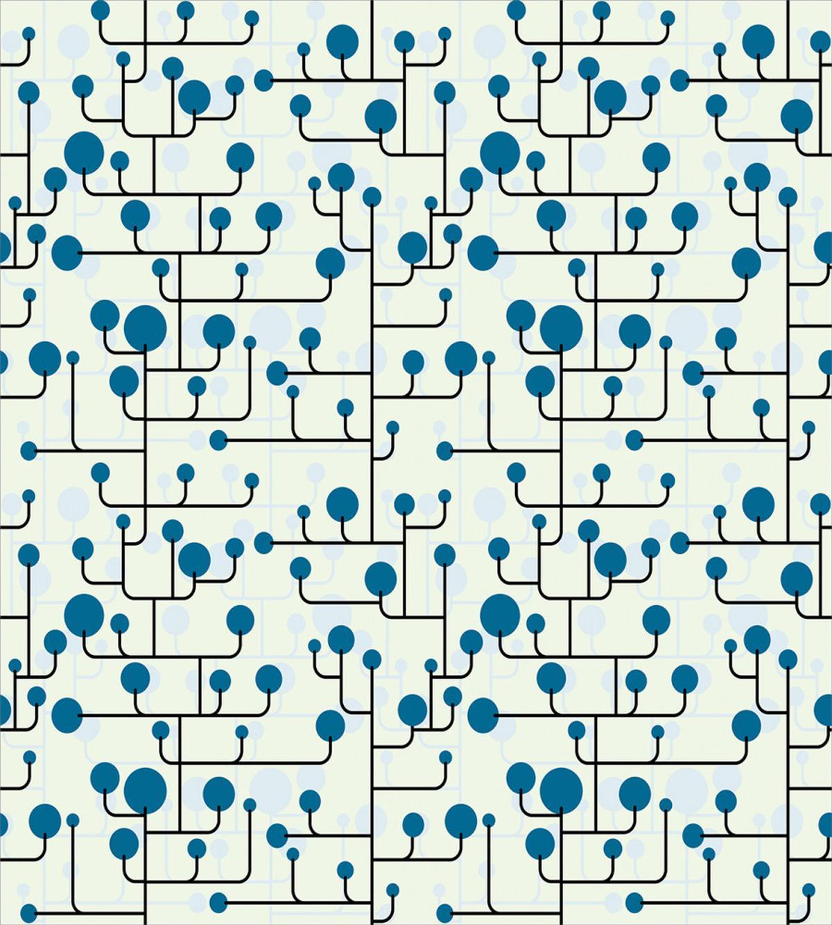 Abstract Lines Dots — Pattern