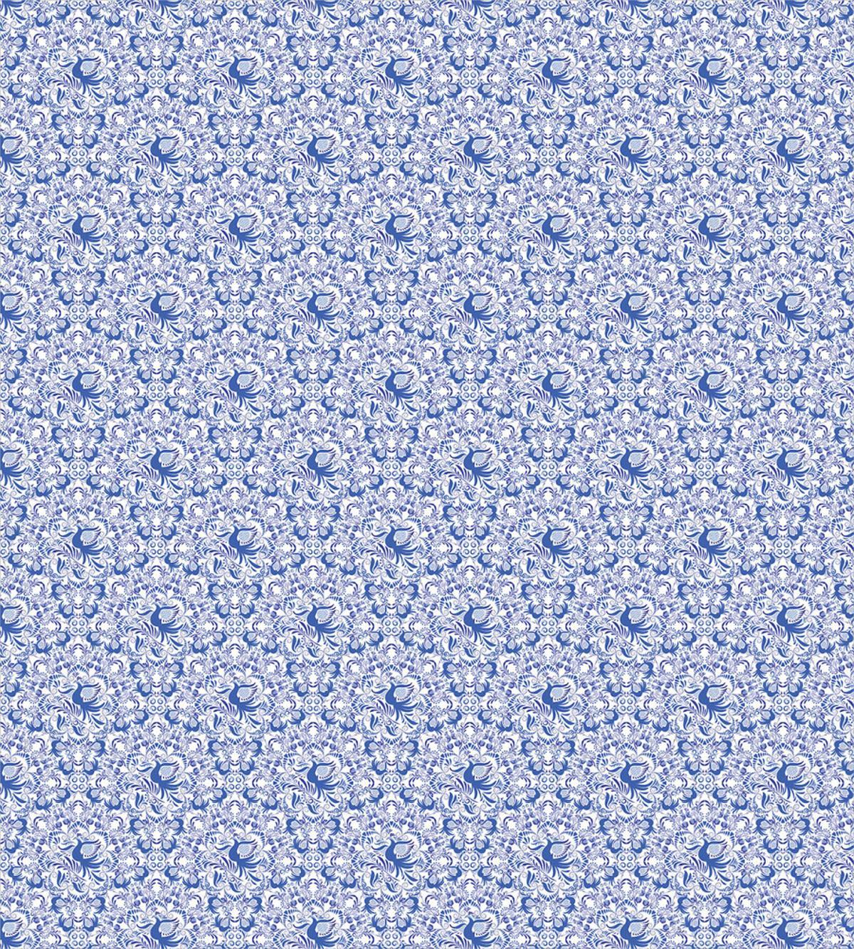 Birds and Flowers Porcelain — Pattern