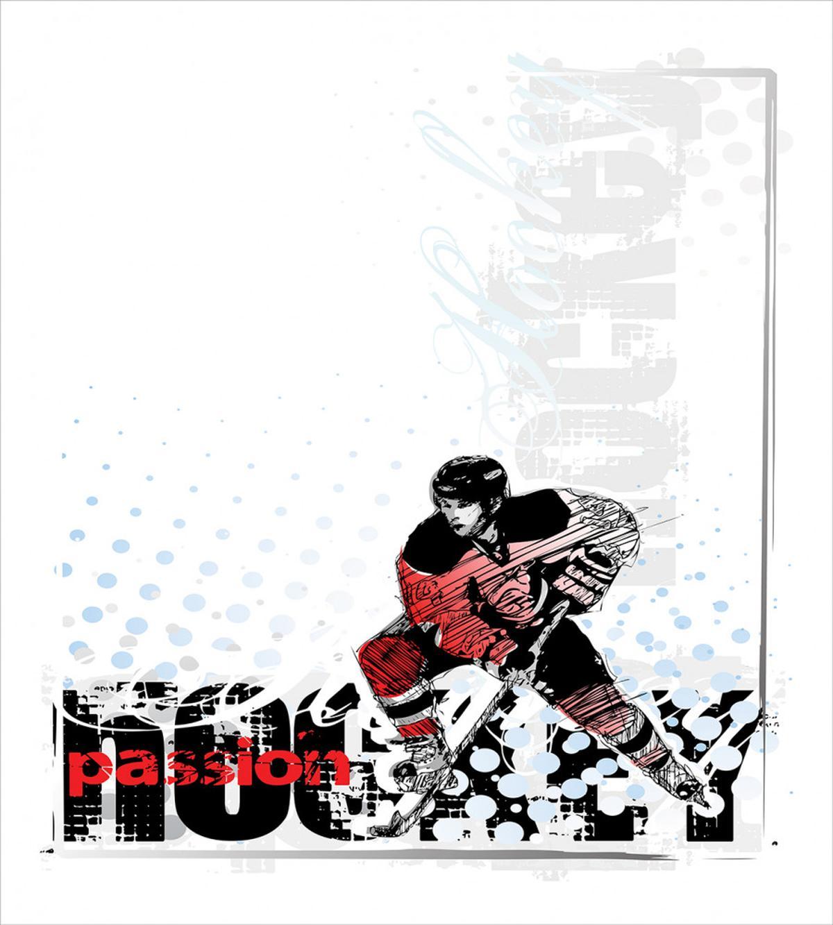 Goalie Playing Artwork — Pattern