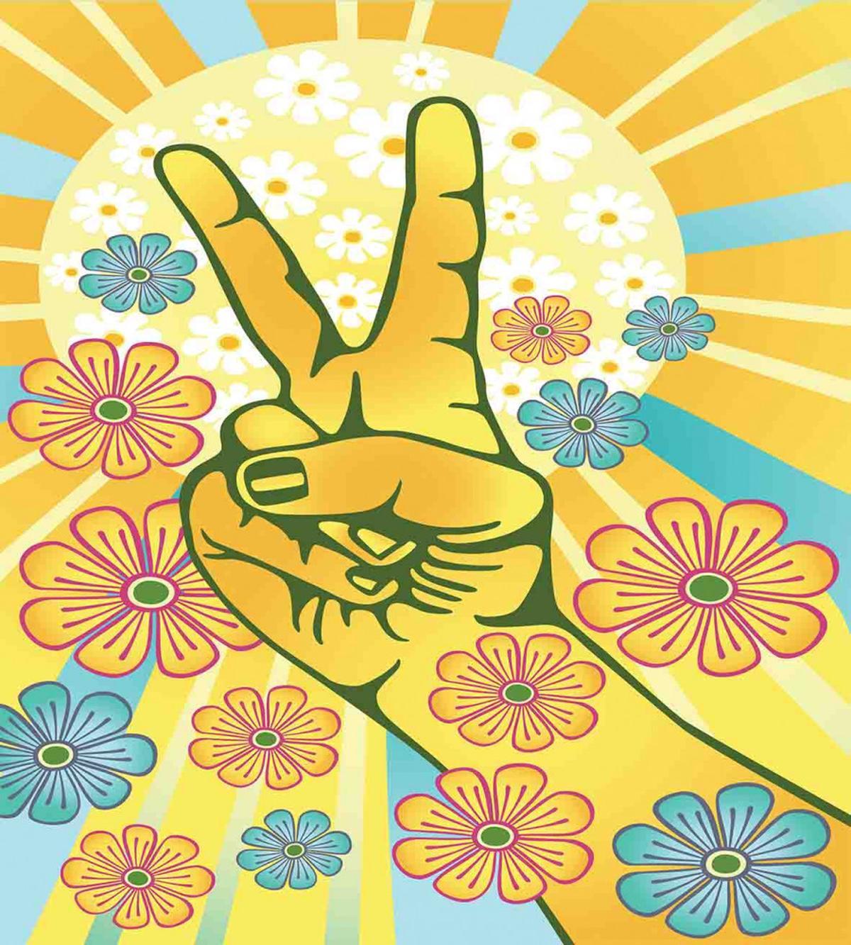 Peace Flowers — Pattern