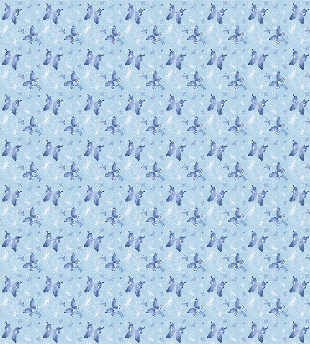 Blue Dragonflies — Pattern