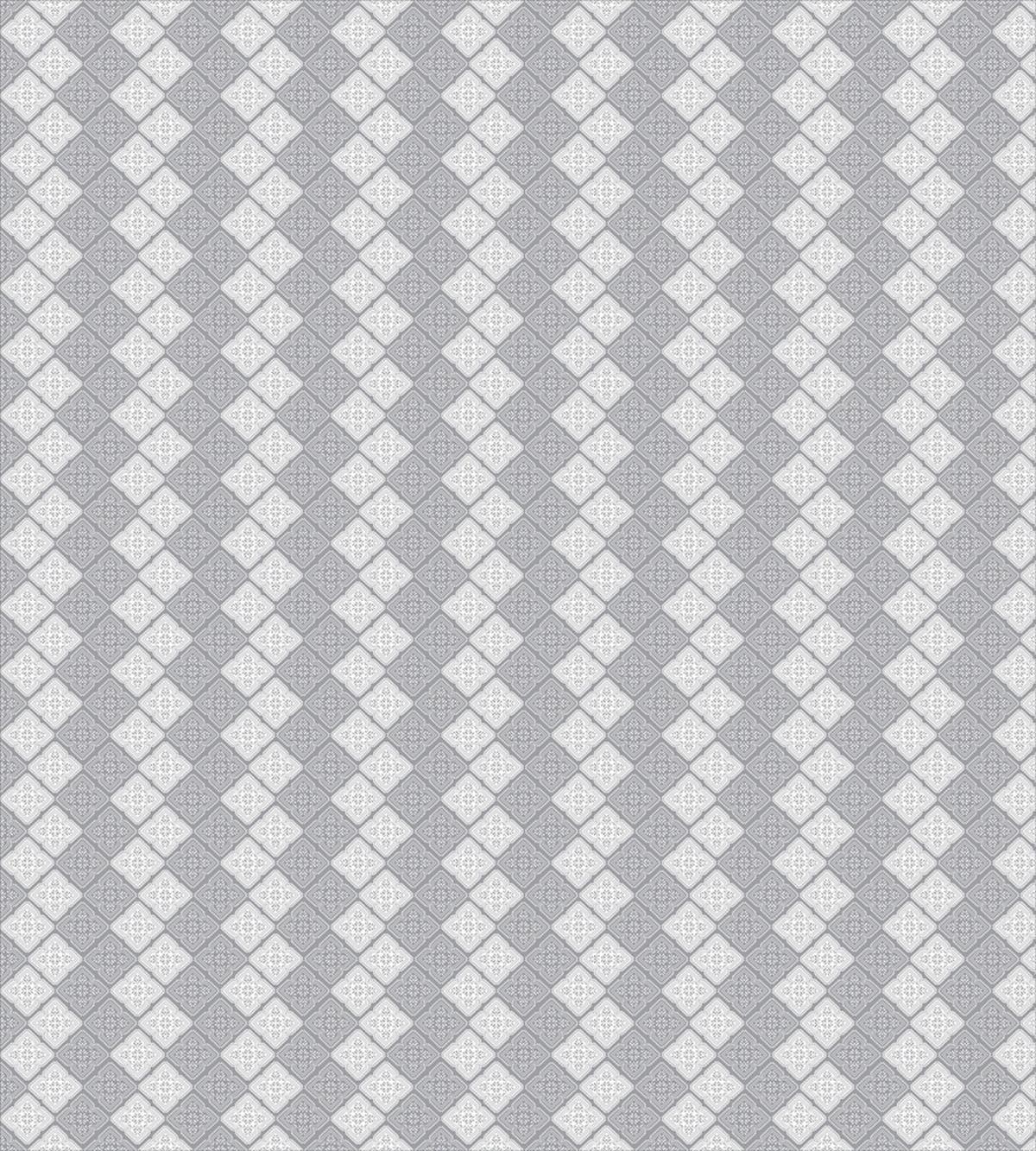 Greyscale Flowers — Pattern