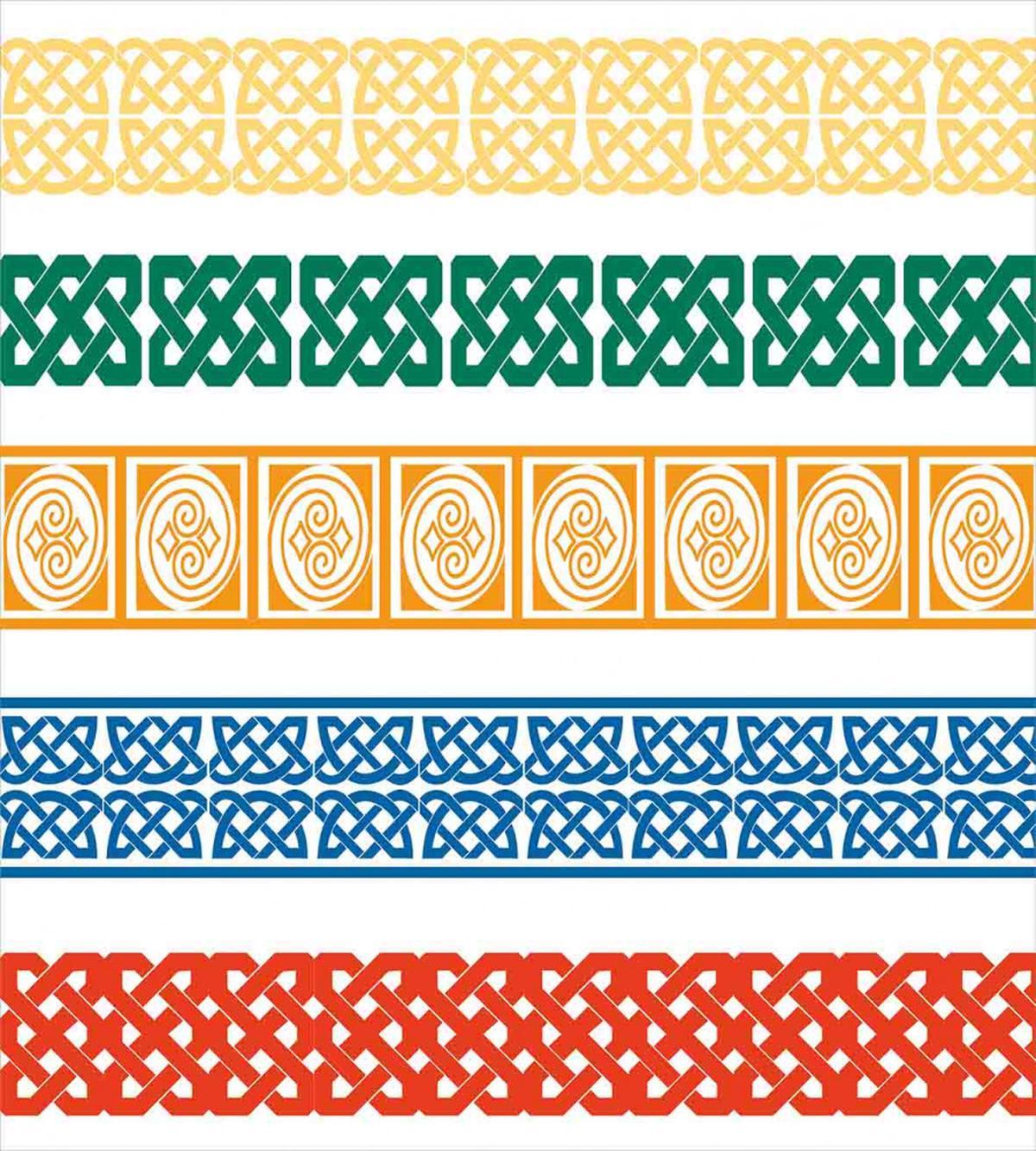 Coloful Greek Tiles — Pattern