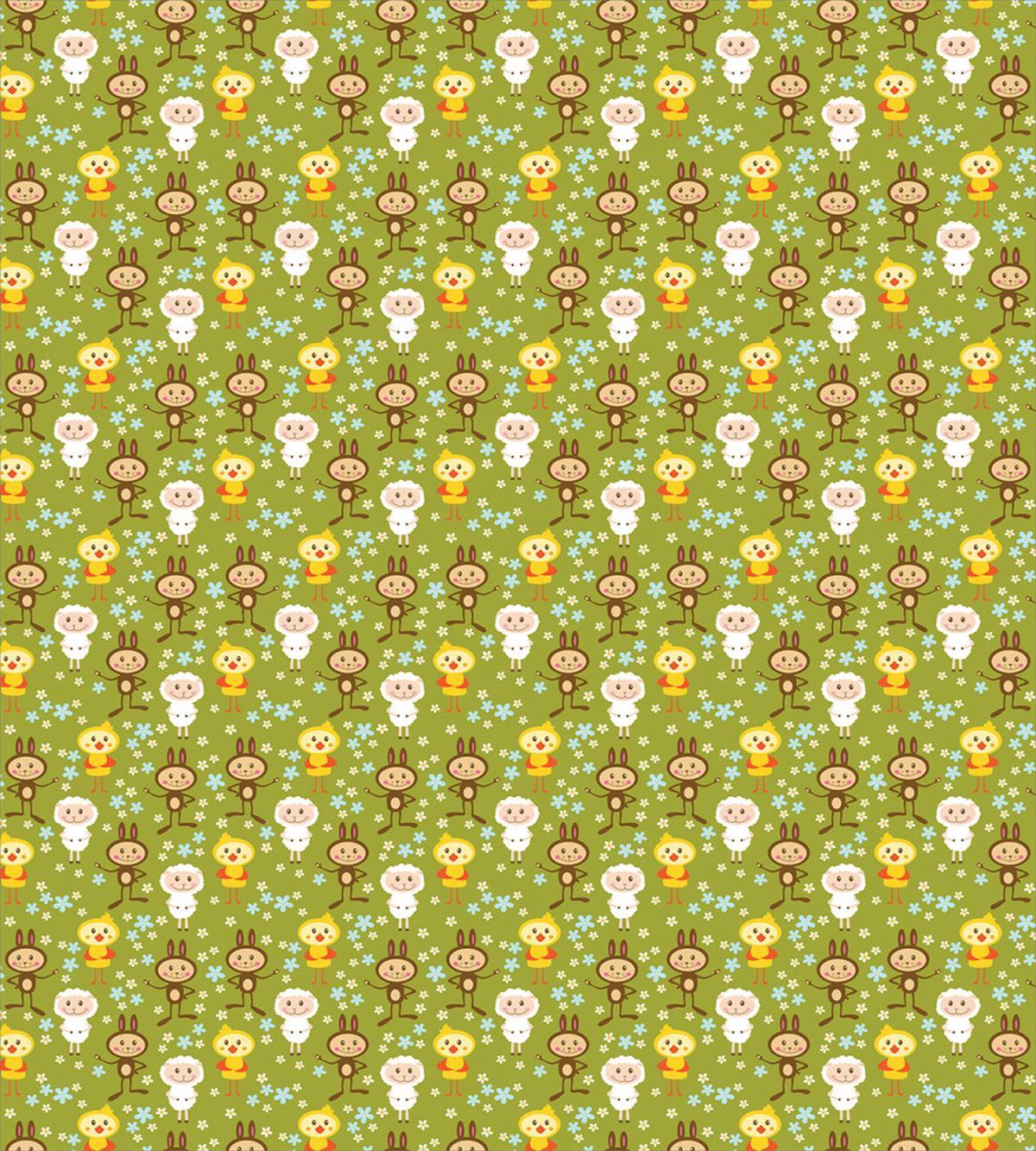 Sheep Rabbits and Chicken — Pattern