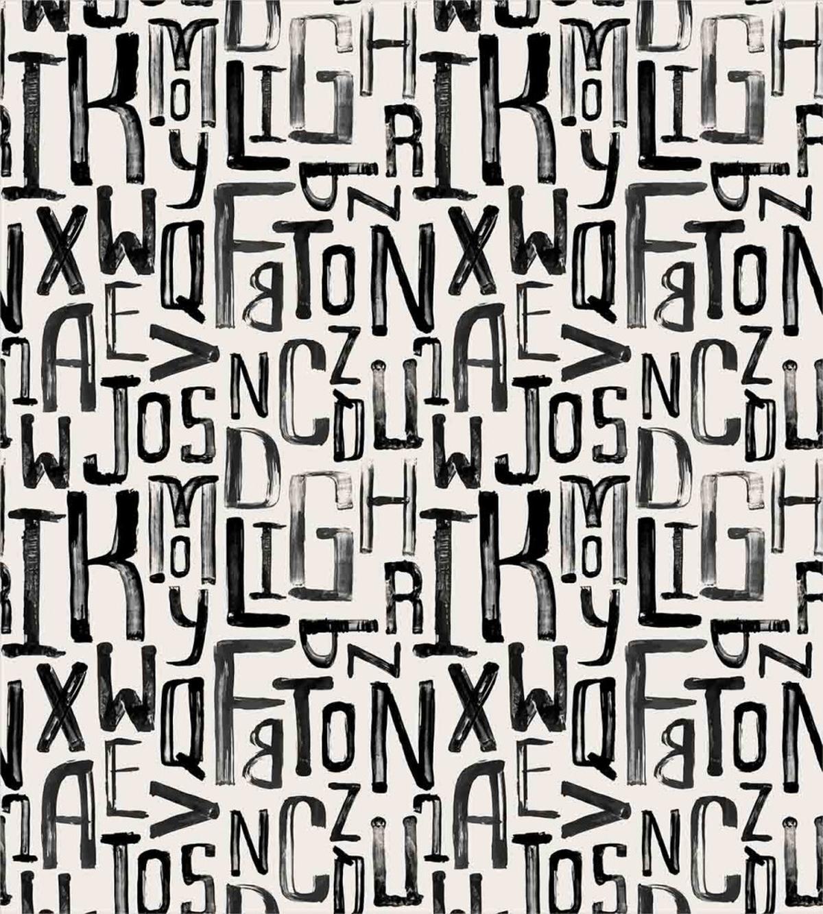 Grunge Letters Pattern — Pattern