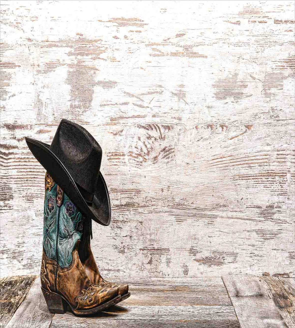 Rodeo Cowboy Grunge Hat — Pattern