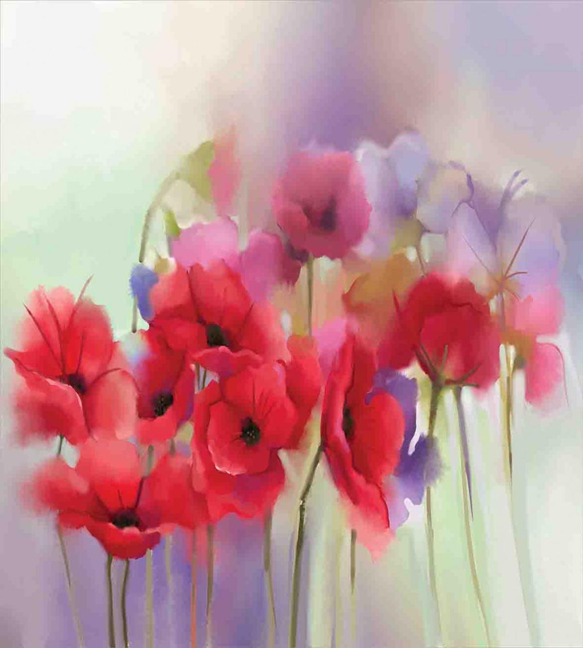 Spring Flowers Romantic — Pattern