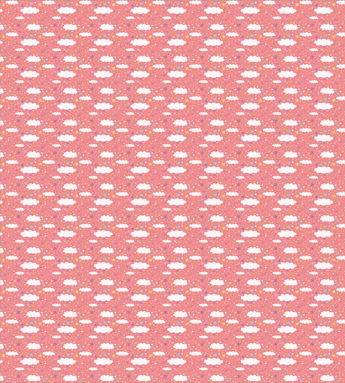 Stars with Dots Clouds — Pattern