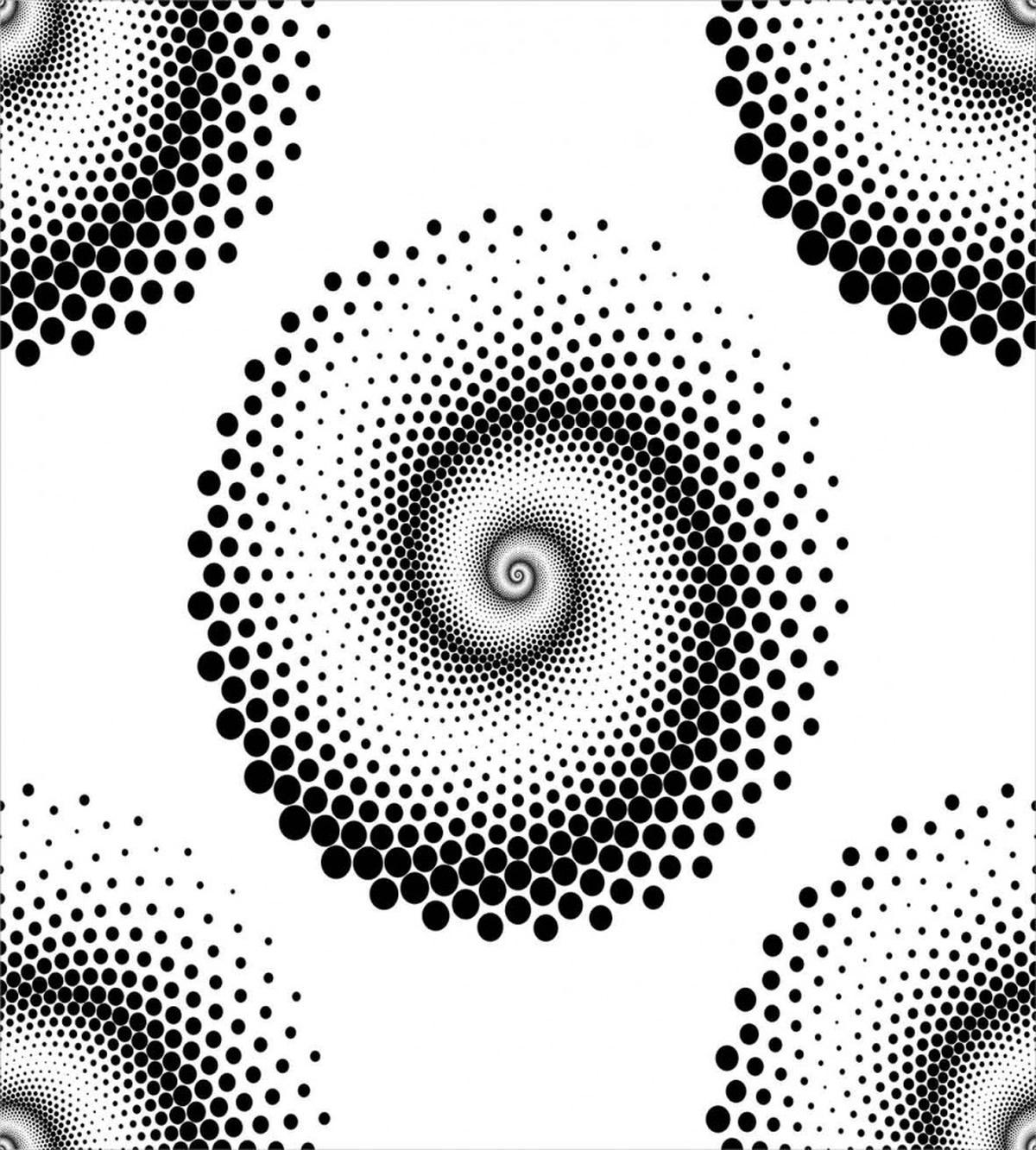 Spiral Dots Pattern — Pattern