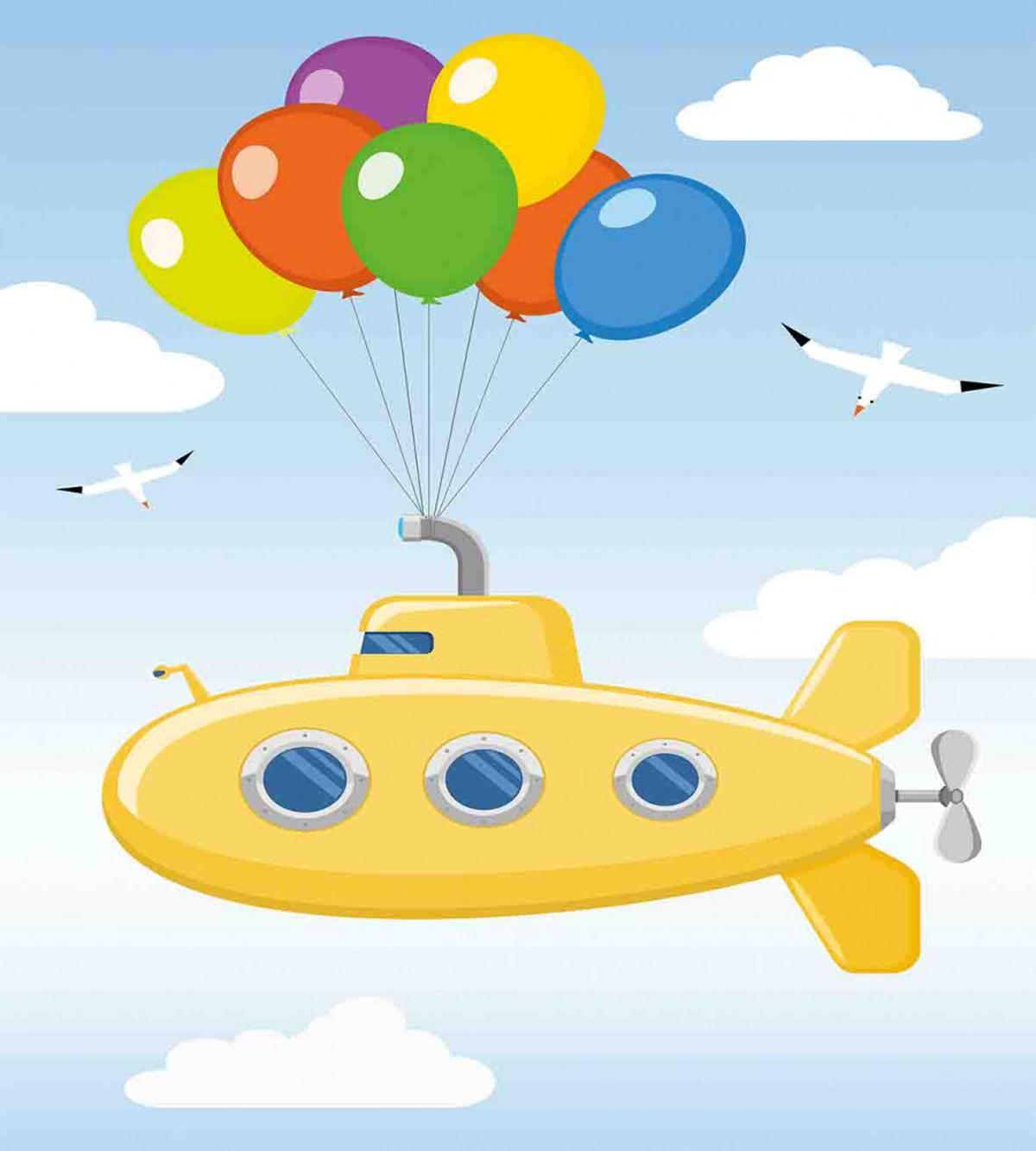Flying in Sky — Pattern