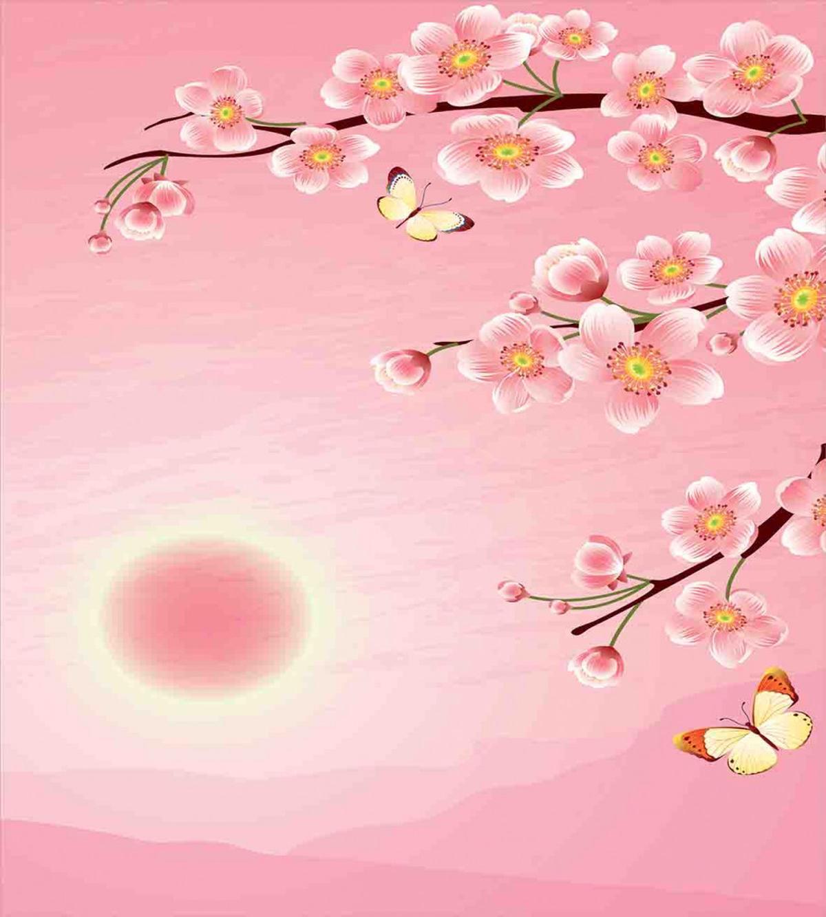 Nature Blossom Tree — Pattern