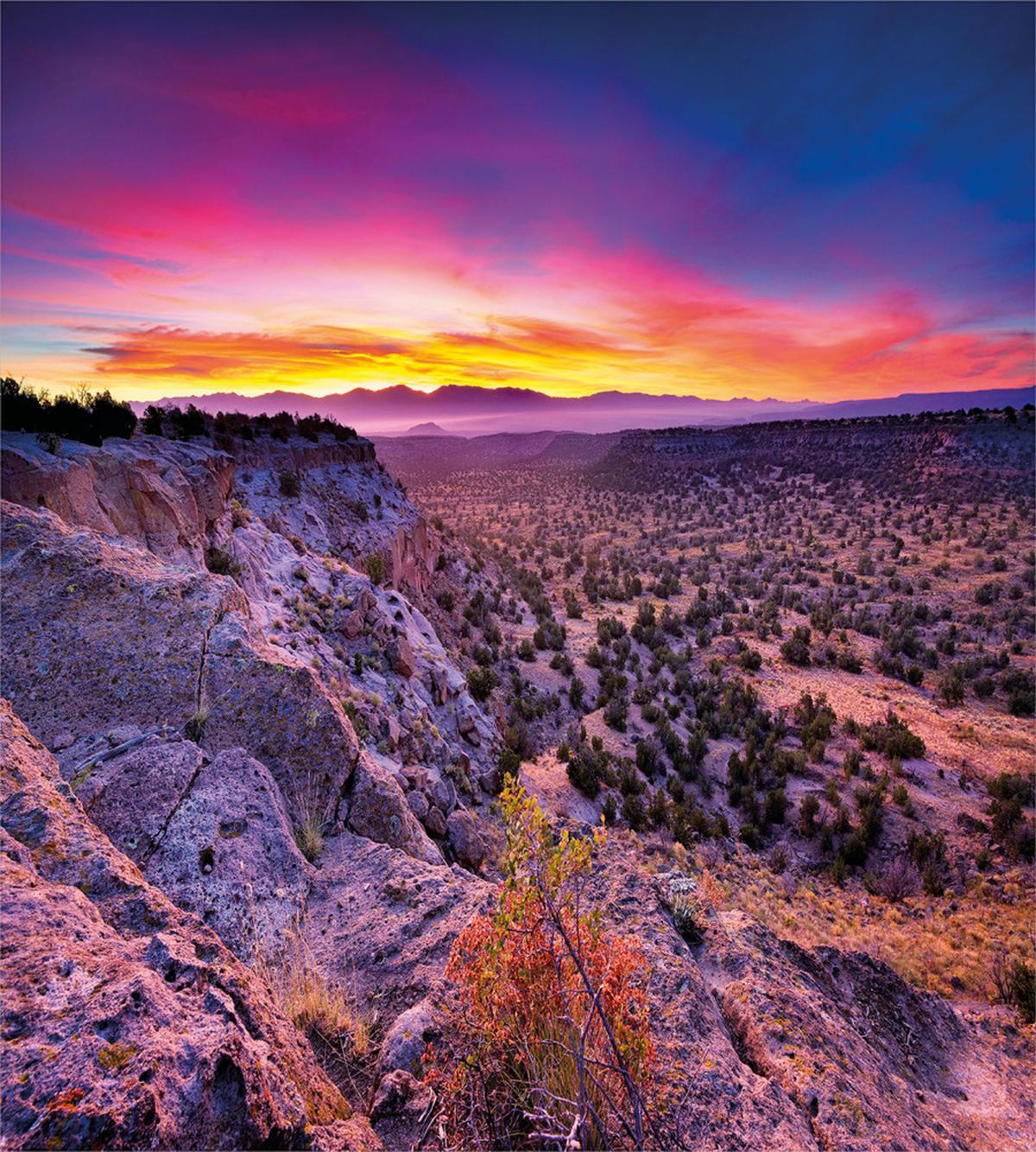 Sunrise Sky Horizon Dusk — Pattern