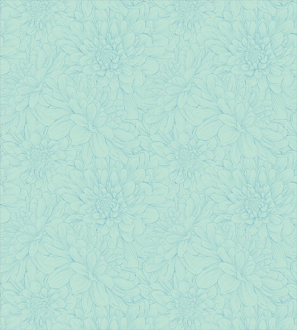 Hand Drawn Dahlia — Pattern