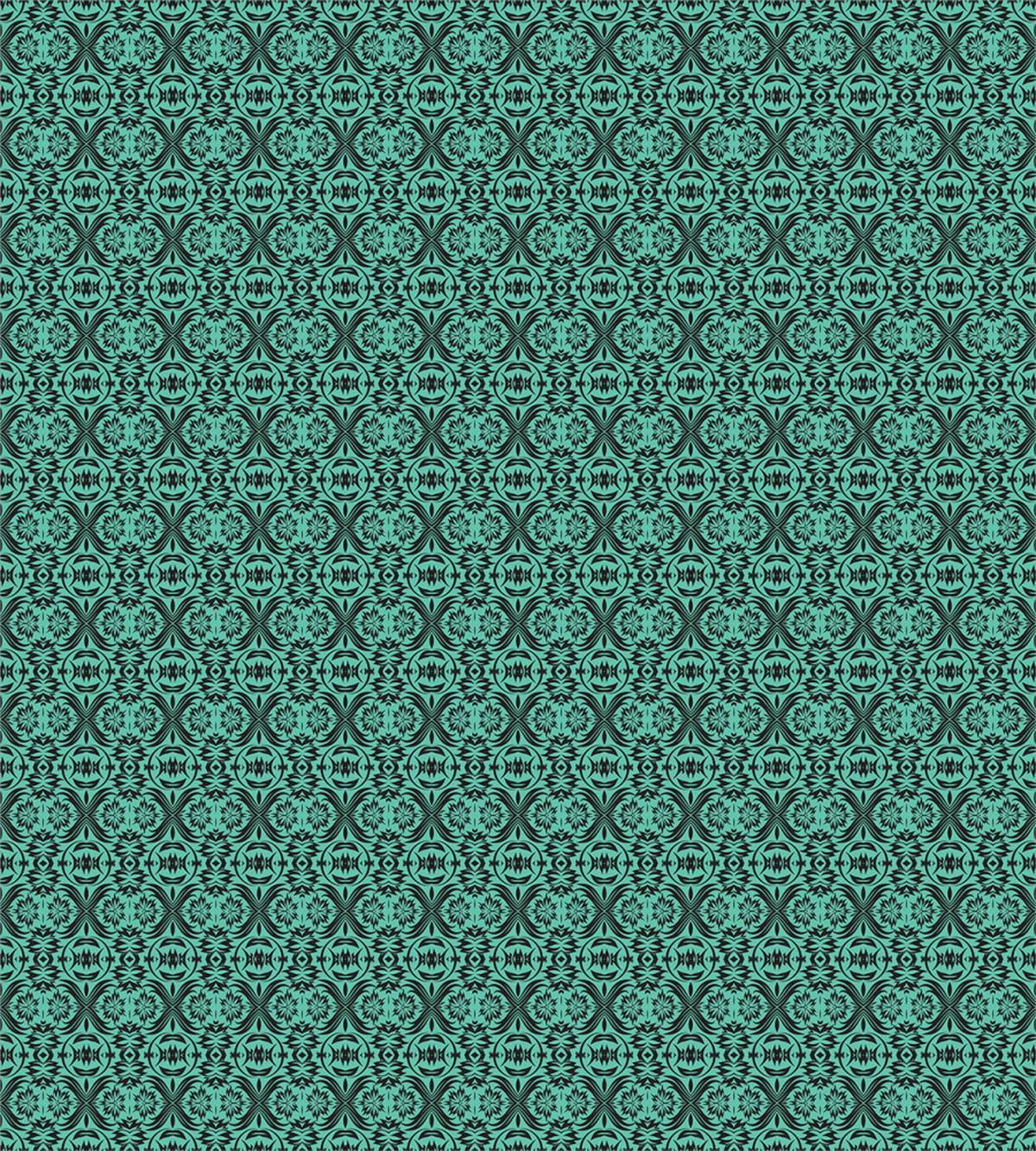 Baroque Style Foliage Motif — Pattern