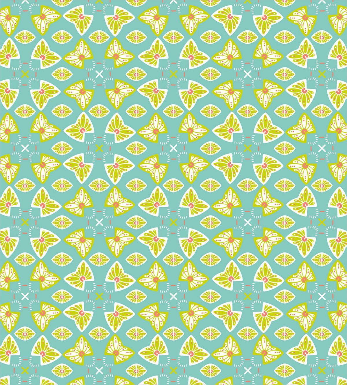Butterfly Motif Damask — Pattern