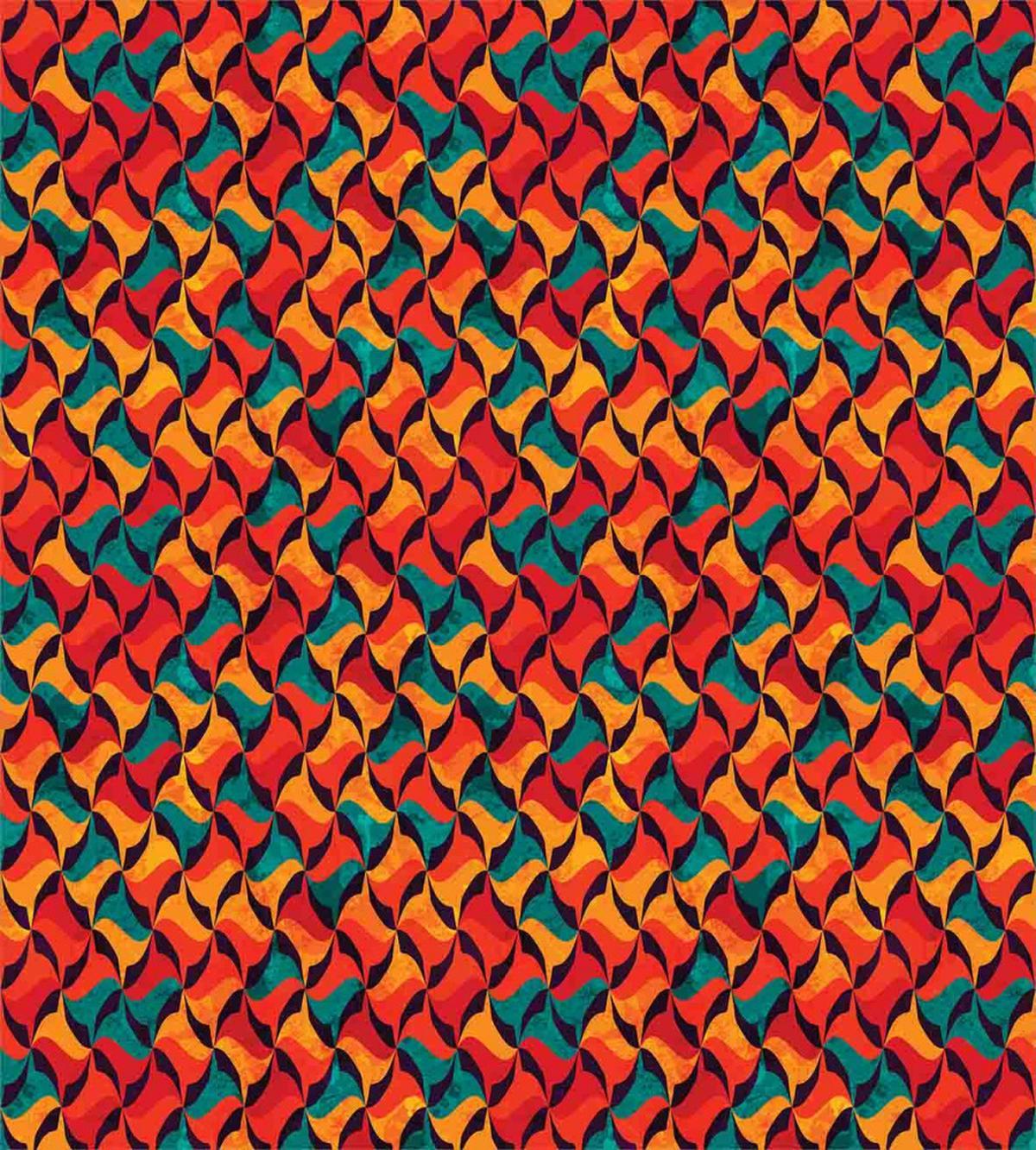 Abstract Funky Waves — Pattern