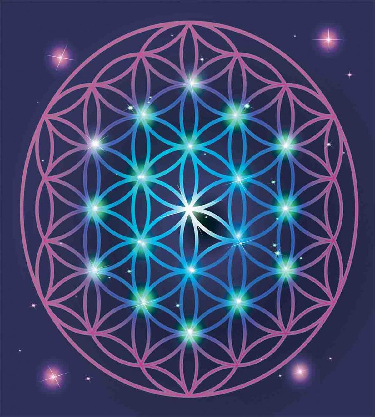 Ombre Flower of Life — Pattern