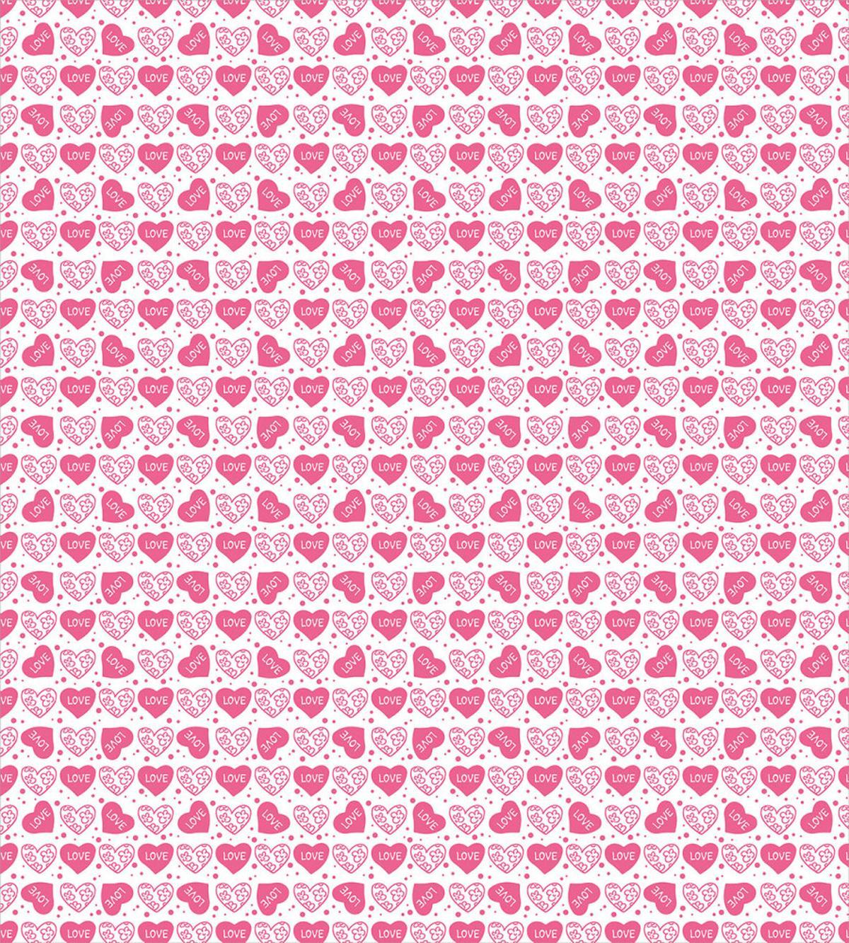 Floral Love Heart — Pattern