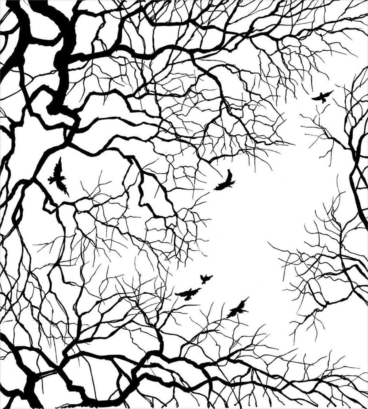 Twiggy Tree Branches — Pattern