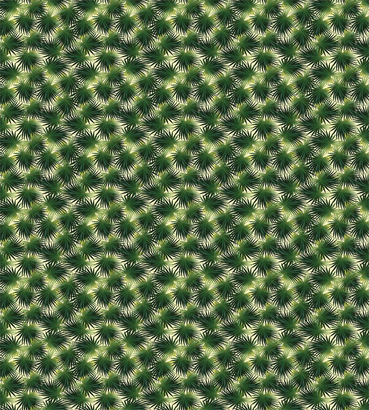 Lavish Cabbage Palm Leaves — Pattern