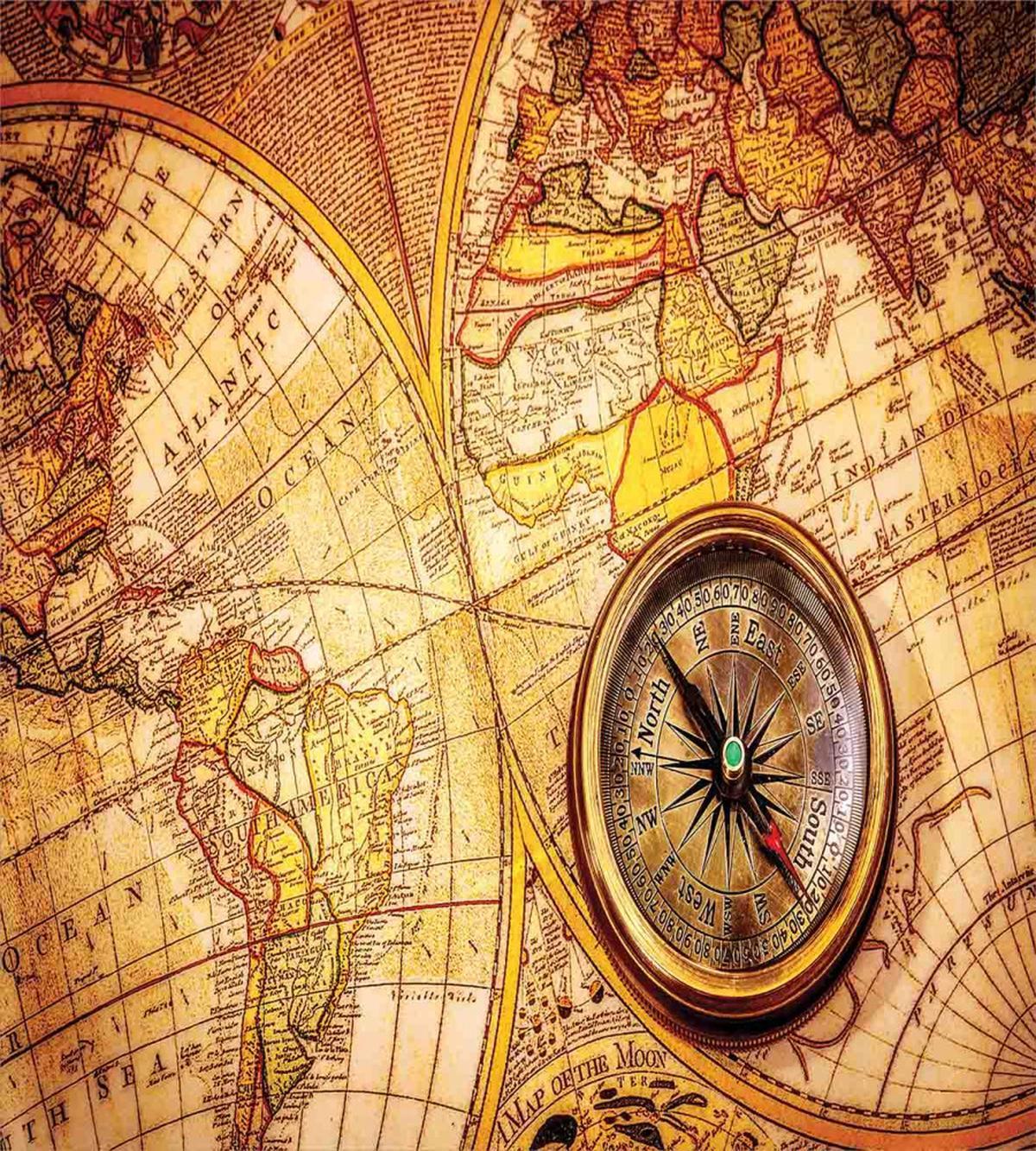 Old World Map — Pattern