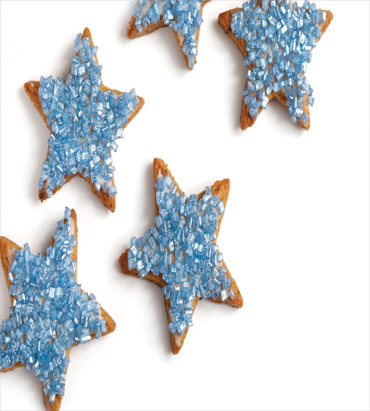 Baked Biscuits in Star Shape — Pattern