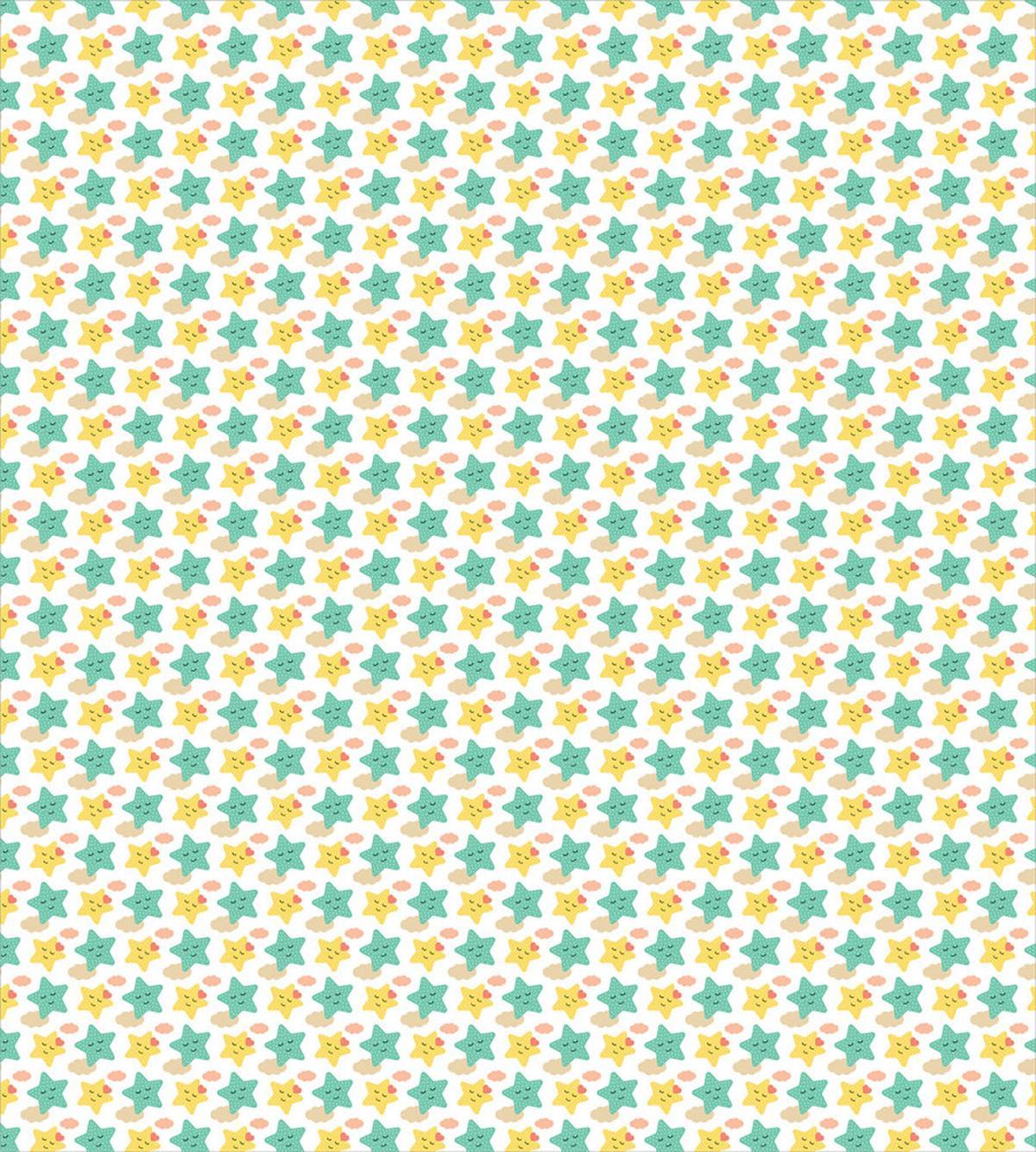 Childish Stars and Clouds — Pattern