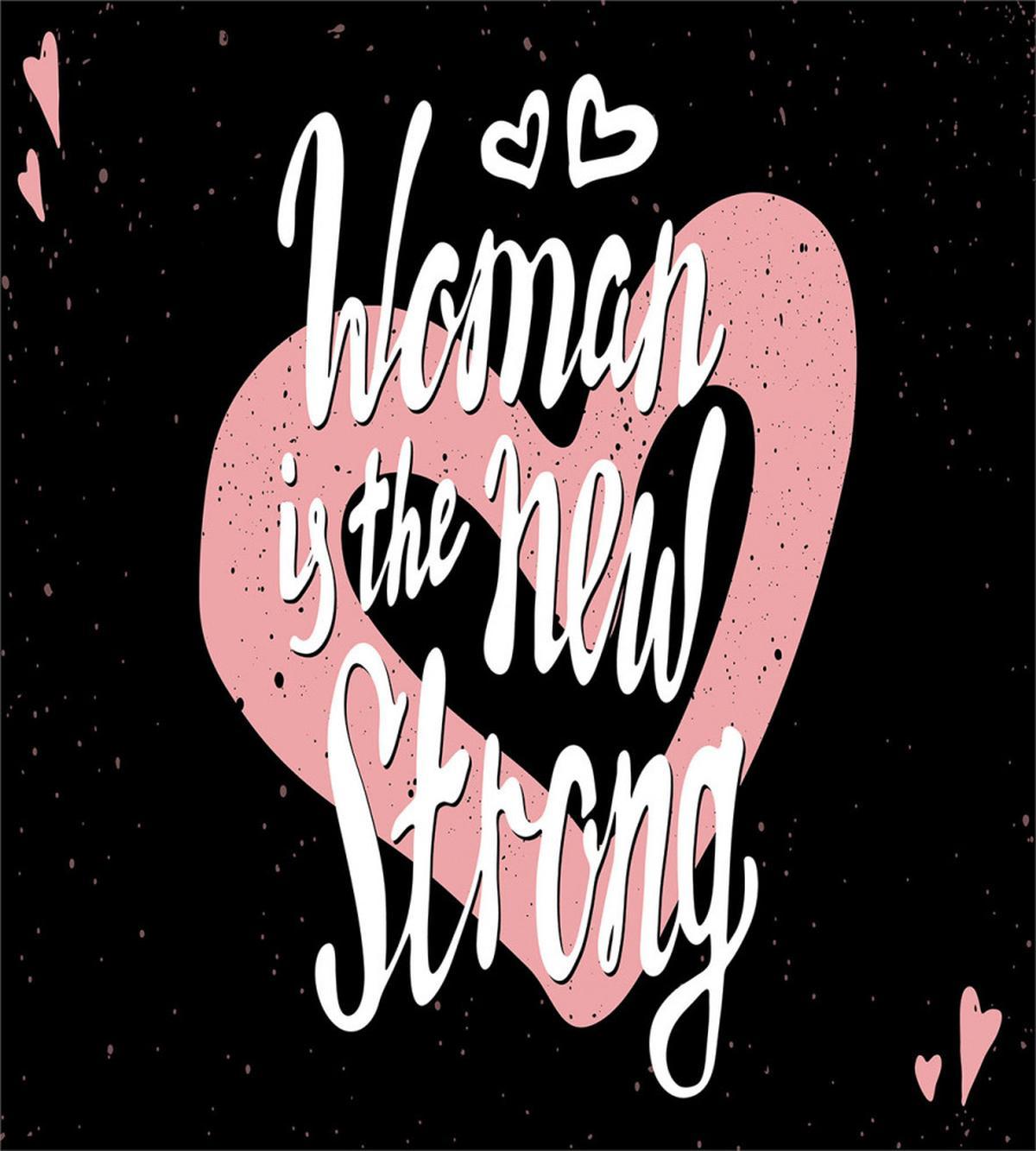 Woman is the New Strong — Pattern